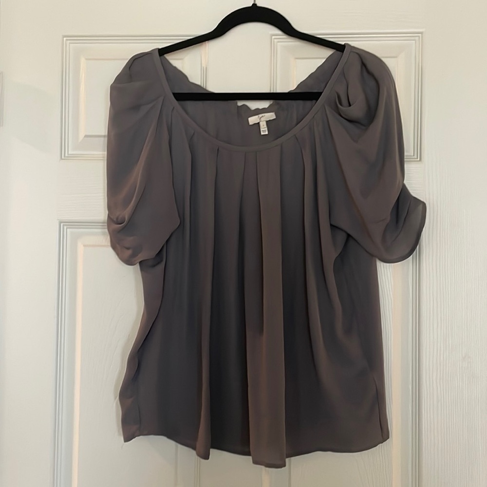 100% silk blouse